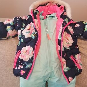 Carters snow suit & jacket